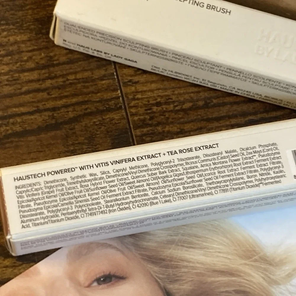 Precision Sculpt Shaping Balm 3.5g + Sculpting Brush Haus Labs Lady Gaga